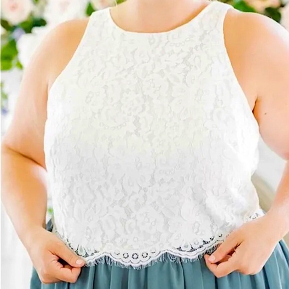 REVELRY Aubrey Lace Top - Picture 3 of 12